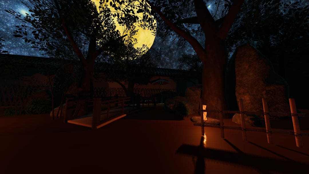 VRChatワールド紹介 竹影の夏祭り 4