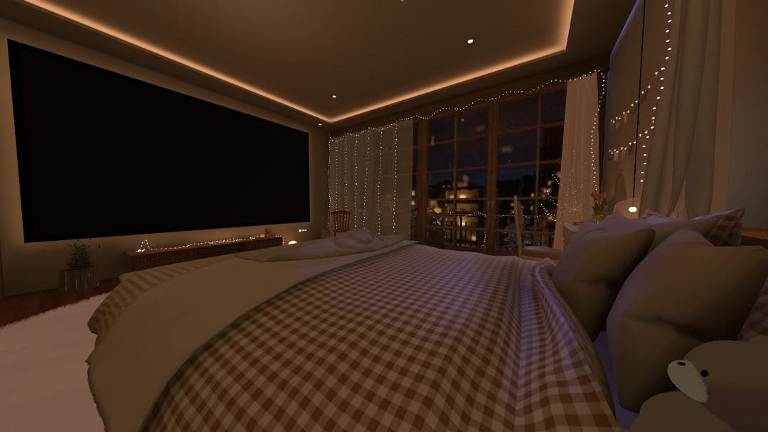 VRChatワールド紹介 雨けぶるよる 4