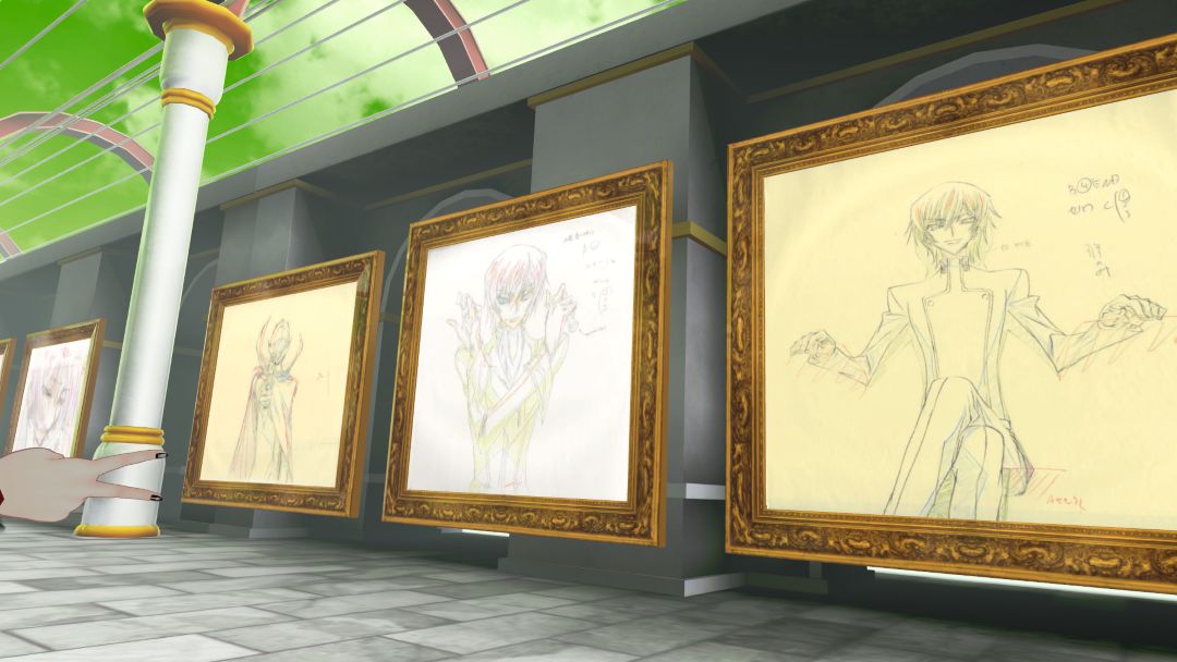 VRChatワールド紹介 Exhibition hall Code Geass Lelouch of the Rebellion × FLOWコードギアス 4