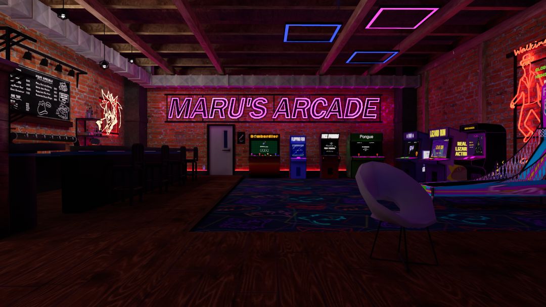 VRChatワールド紹介 HMaru's Arcade 1