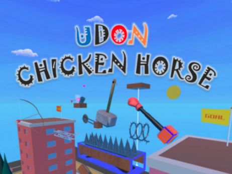 VRChatワールド紹介 Udon Chicken Horse サムネイル