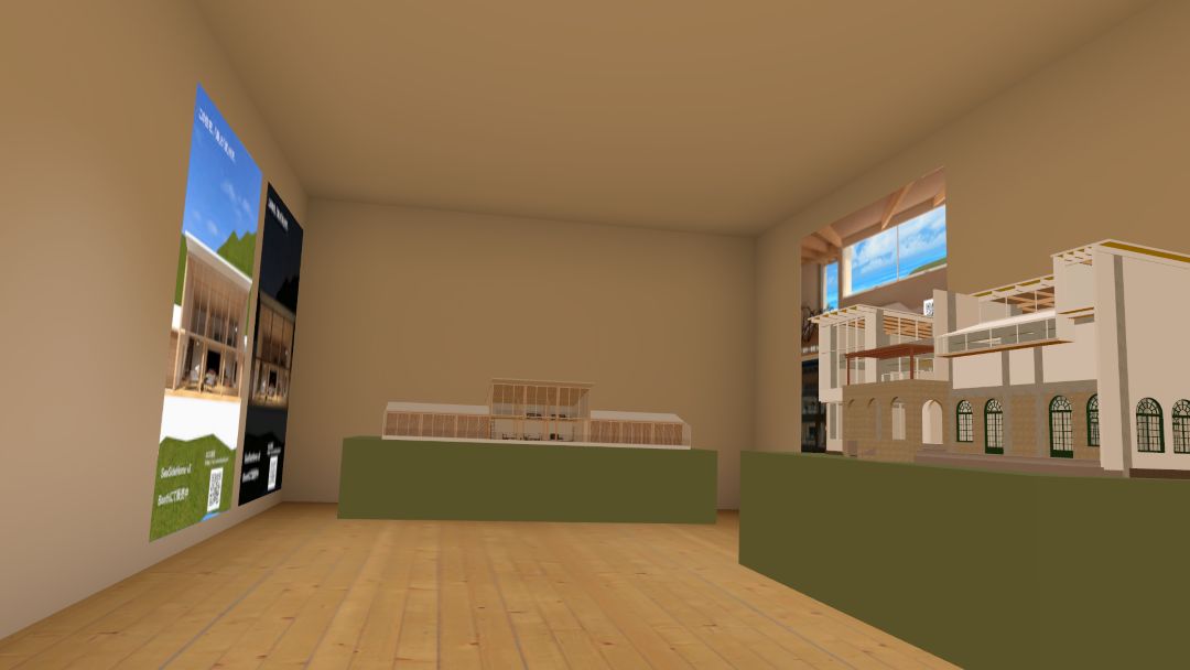 VRChatワールド紹介 -Yokosuka Museum of Art Night -横須賀美術館 夜- 8