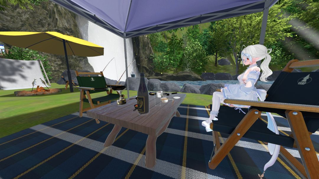 VRChatワールド紹介 -yuuri-ひのかげキャンプ場 4