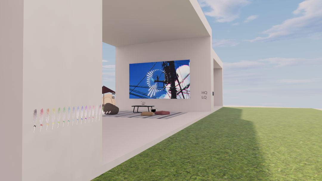 VRChatワールド紹介 うんていで遊ぶ友達を見守る部屋 1