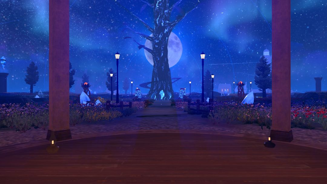 VRChatワールド紹介 ねこと星の木 -Neko and the Star Tree- 1