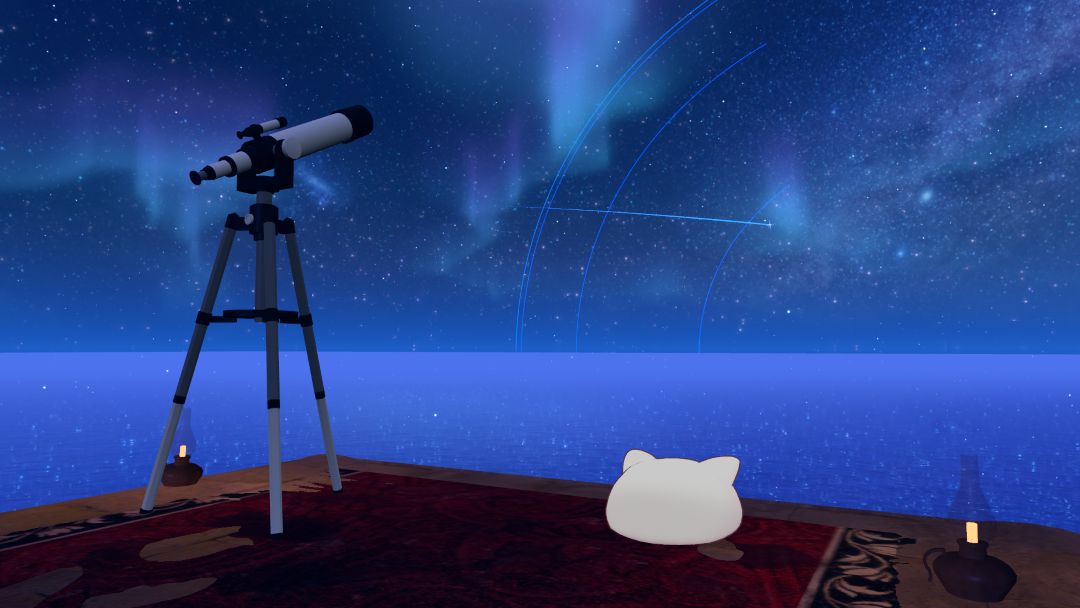 VRChatワールド紹介 ねこと星の木 -Neko and the Star Tree- 2