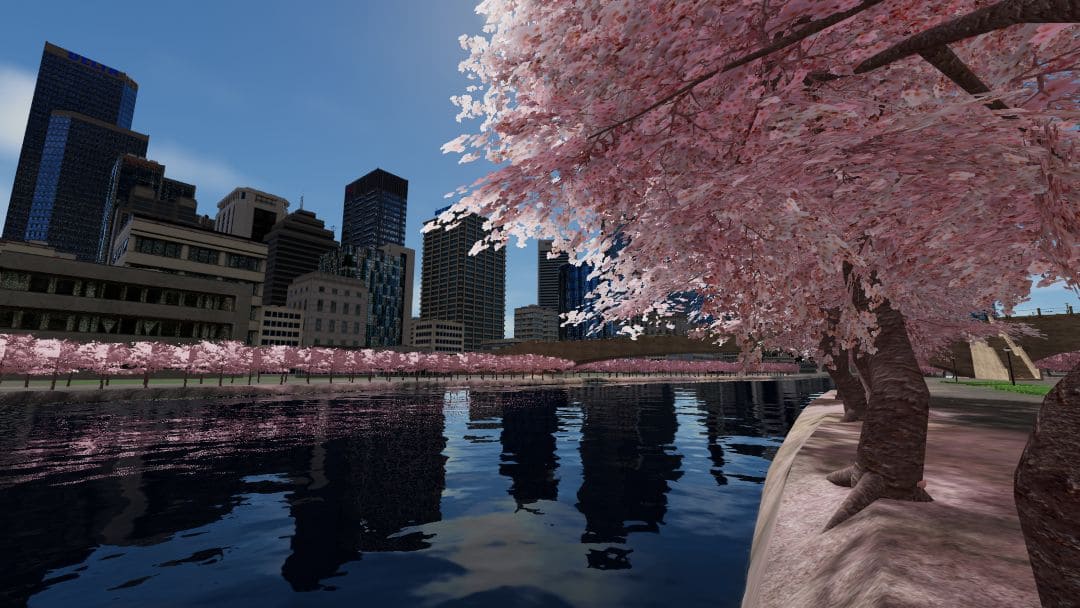 VRChatワールド紹介 カソウ中之島 Kasou Nakanoshima 3