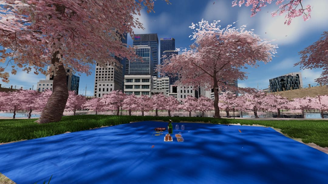 VRChatワールド紹介 カソウ中之島 Kasou Nakanoshima 4