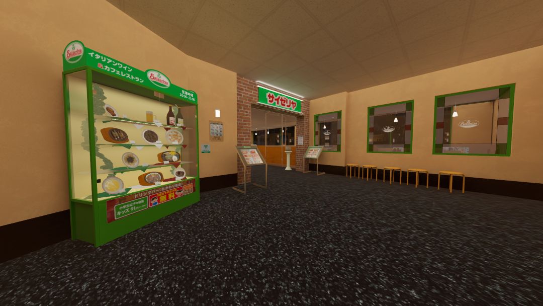 VRChatワールド紹介 バーチャルサイゼリヤ（非公式） 1