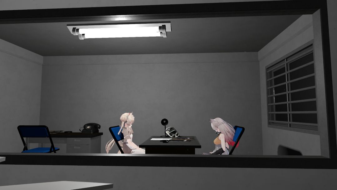 VRChatワールド紹介 取調室 2