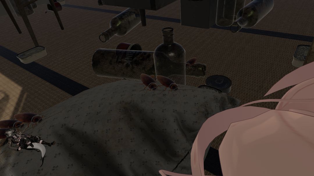 VRChatワールド紹介 夏の恐怖 -Afraid of bugs- 5