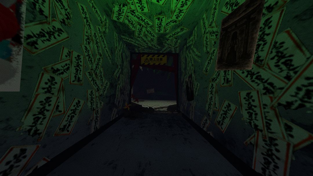 VRChatワールド紹介 童祀廻堂-ライド型お化け屋敷- 1