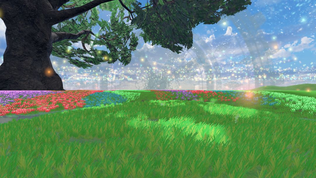 VRChatワールド紹介 翠刻に眠る庭 1