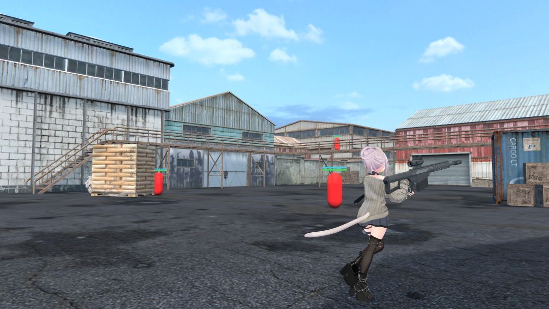VRChatワールド紹介 ［PvP］ CombatShootingTDM 4