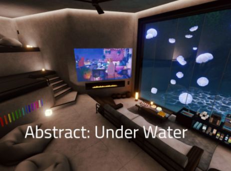 VRChatワールド紹介 Abstract˸Underwater サムネイル