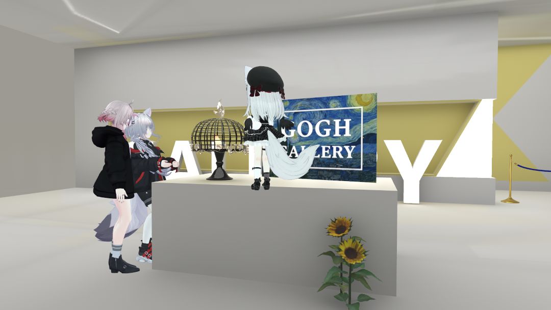 VRChatワールド紹介 Gogh Gallery ゴッホ展 1