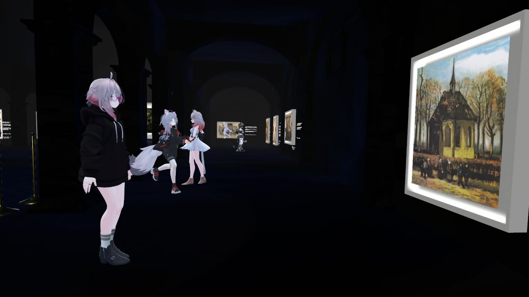 VRChatワールド紹介 Gogh Gallery ゴッホ展 5