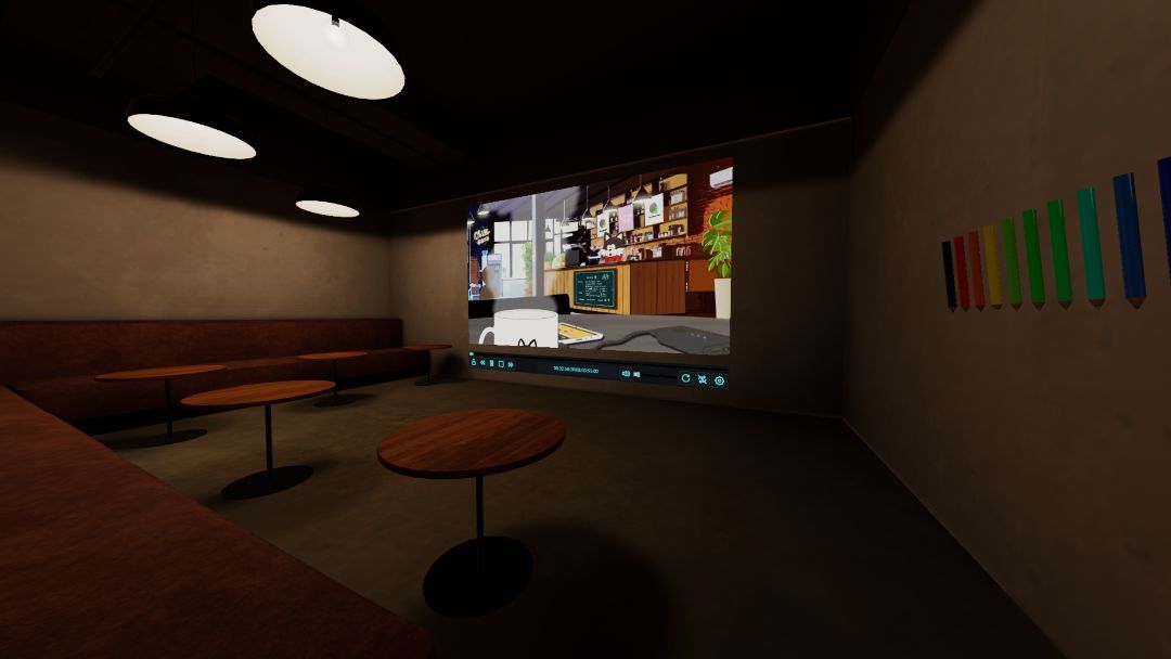 VRChatワールド紹介 Stylish cafe 5