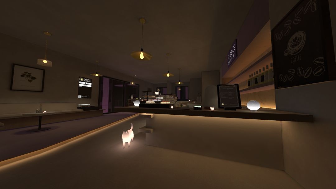 VRChatワールド紹介 café Opus․1 2