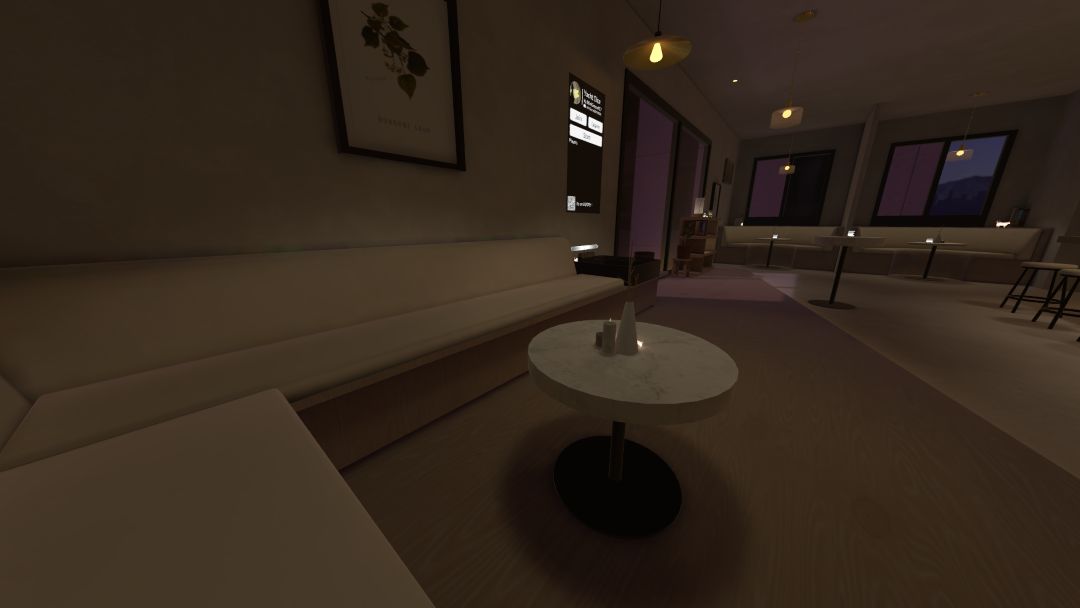 VRChatワールド紹介 café Opus․1 3