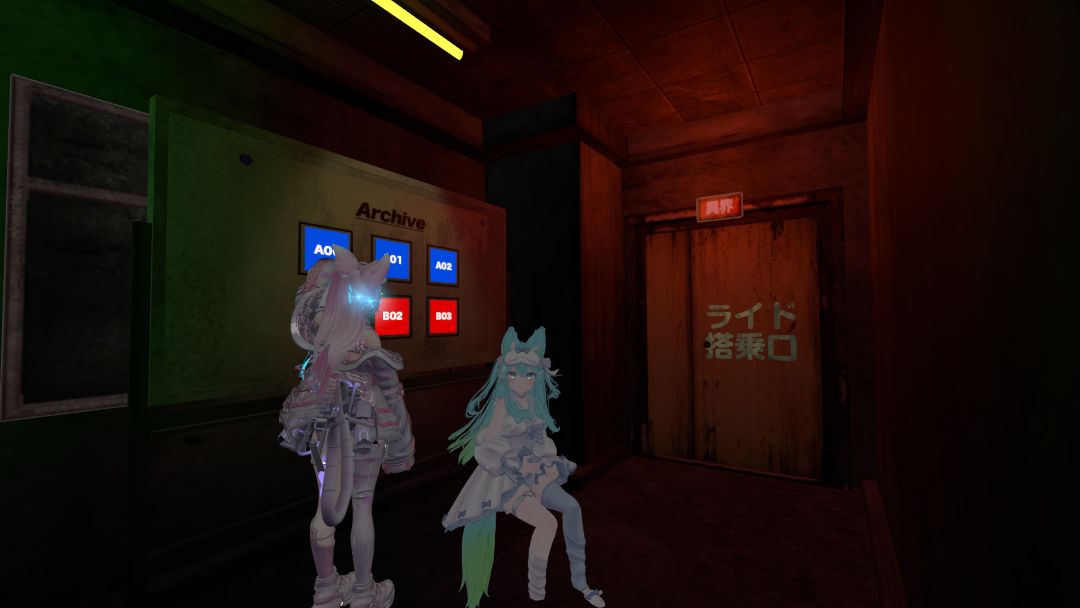 VRChatワールド紹介 どうあがいても絶望病棟THE˸RIDE（SIREN異界永住集会2024跡地） 6