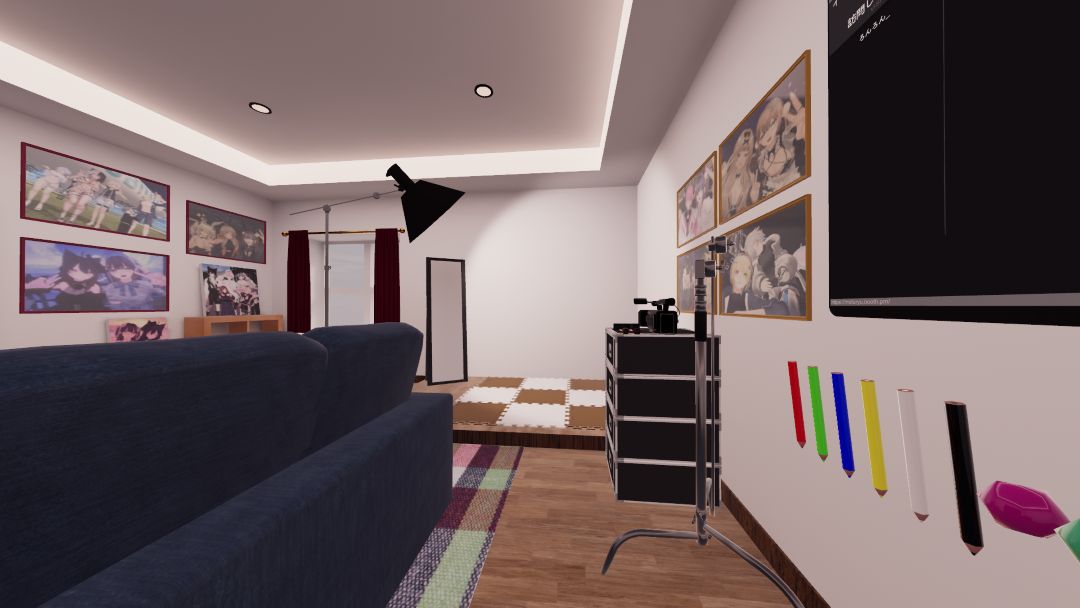 VRChatワールド紹介 一般男性の趣味の部屋 1