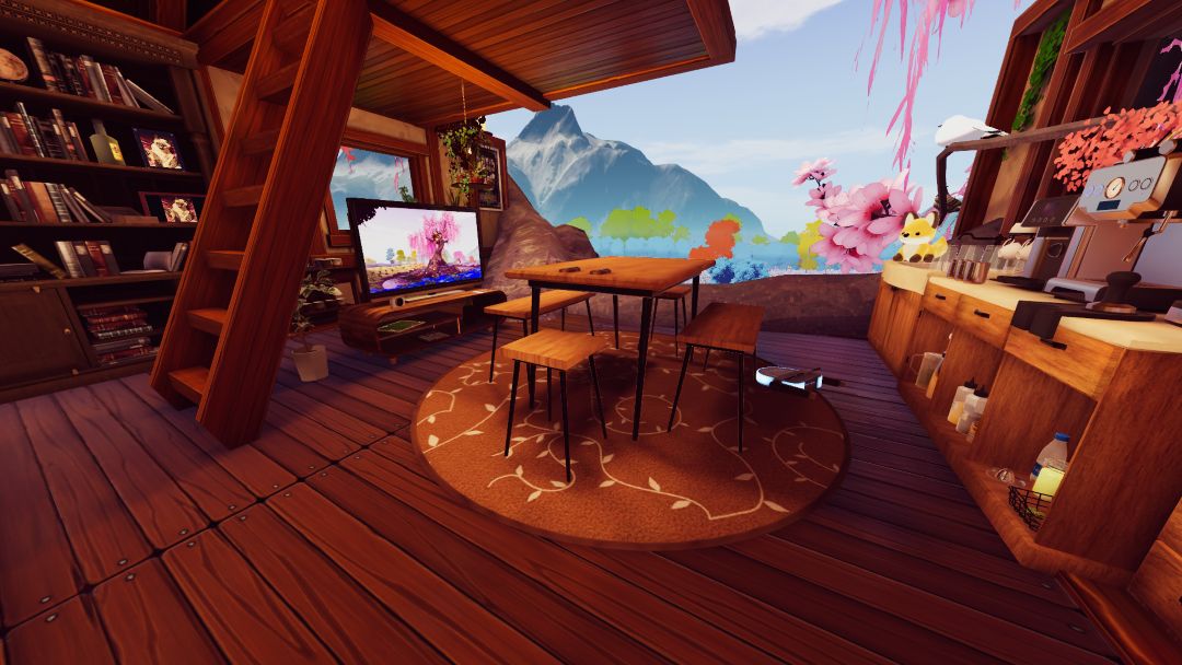 VRChatワールド紹介 夢紡ぐ花原、星降る桜柳 ⁄ Dreamlike Cherry Willow 6
