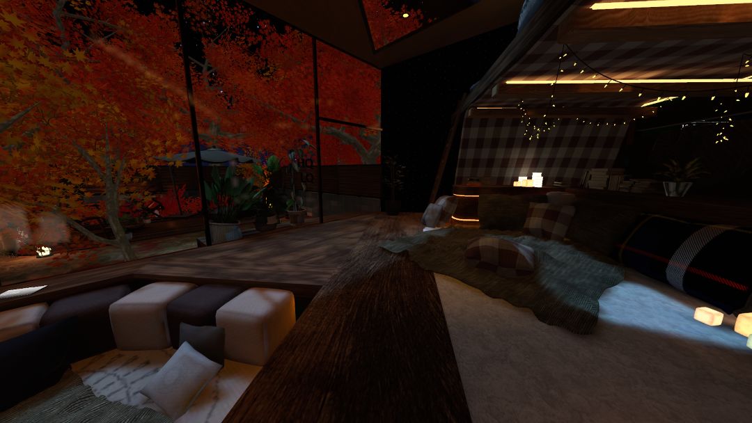 VRChatワールド紹介 秋染の隠れ家 1