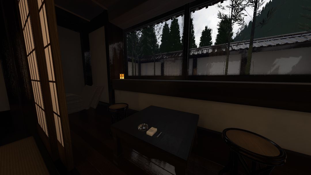VRChatワールド紹介 雨見温泉 Rainy hot spring 2