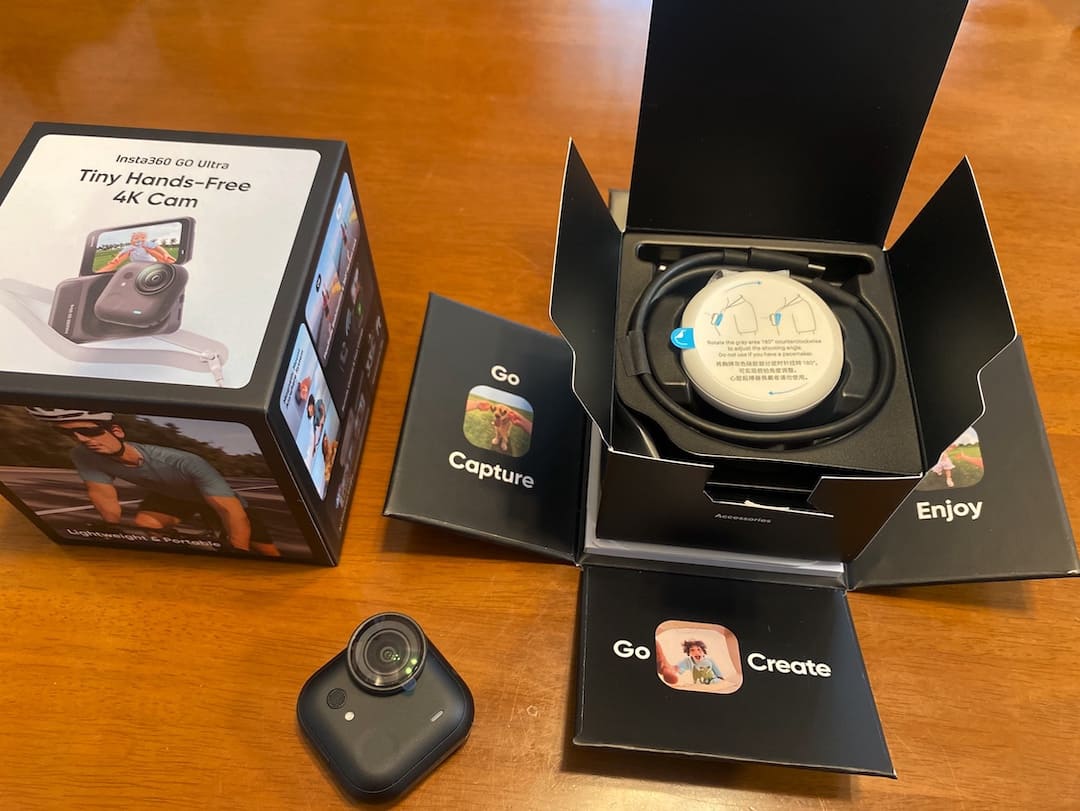 Insta360 GO Ultra開封7