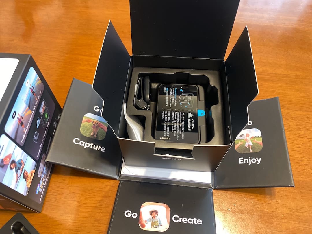 Insta360 GO Ultra開封9