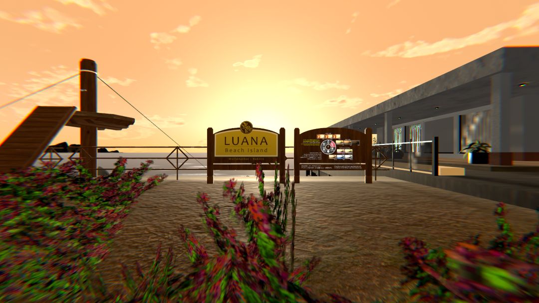 VRChatワールド紹介 LUANA Beach Island 1