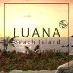 VRChatワールド紹介 LUANA Beach Island サムネイル