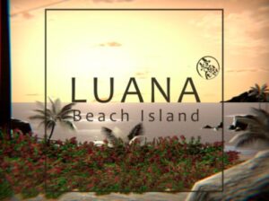 VRChatワールド紹介 LUANA Beach Island サムネイル
