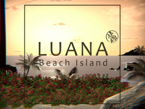VRChatワールド紹介 LUANA Beach Island サムネイル