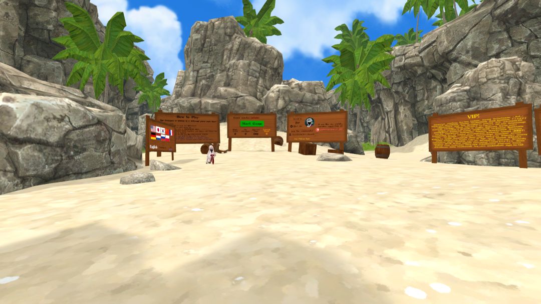 VRChatワールド紹介 Treasure Hunt Island 1