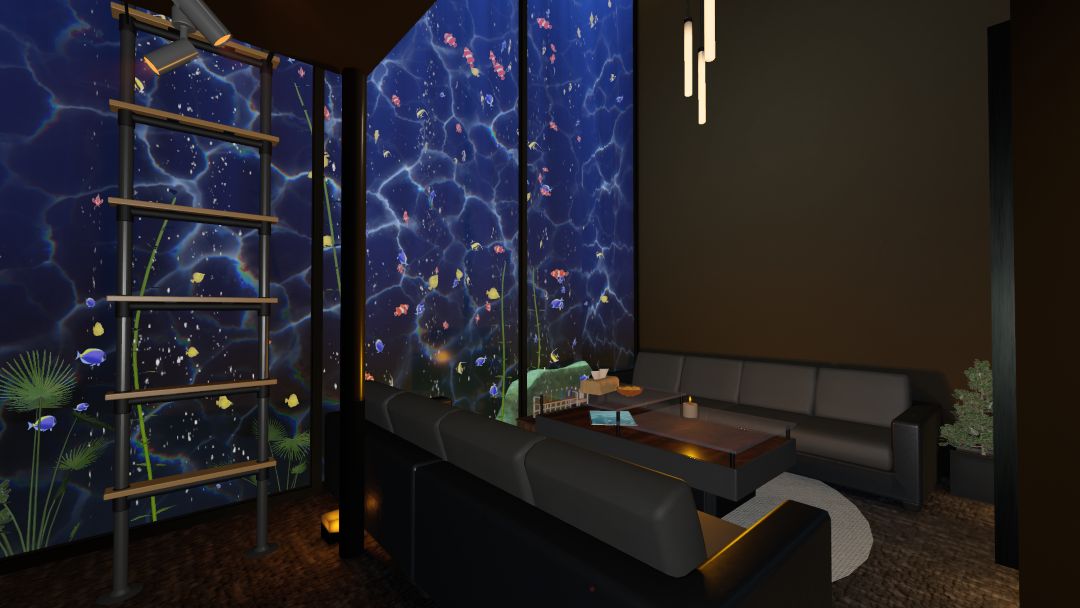 VRChatワールド紹介 アクアリウムの箱 - Aquarium Box AZR-05M 3