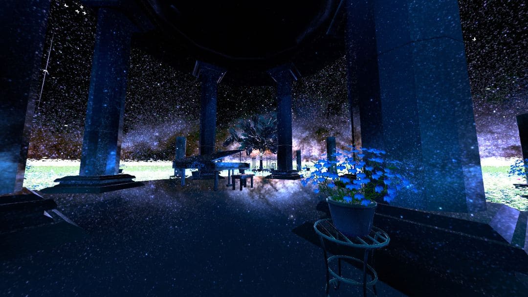 VRChatワールド紹介 星降りの湖 - Lake of falling star - 2