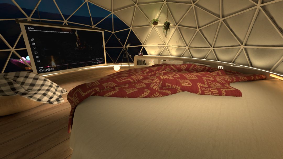 VRChatワールド紹介AuroraDome 1