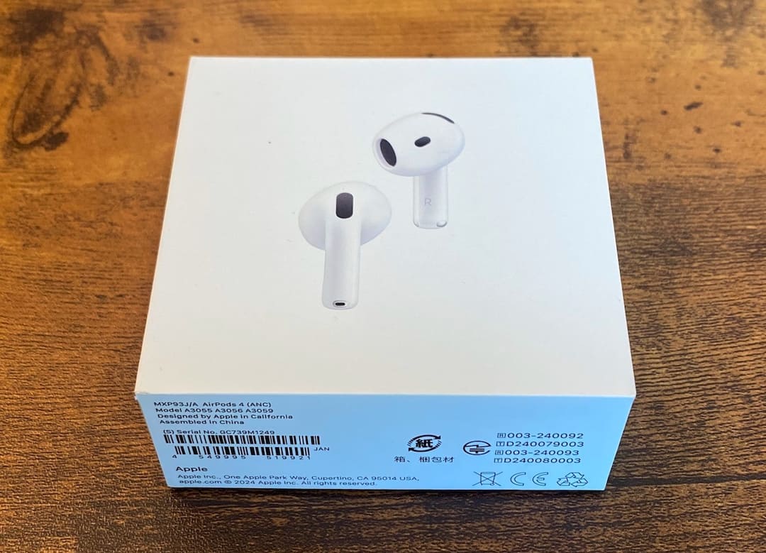 AirPods 4購入レビュー！1