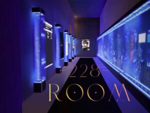 VRChatワールド紹介 -228- ROOM ～星空温泉～ サムネイル