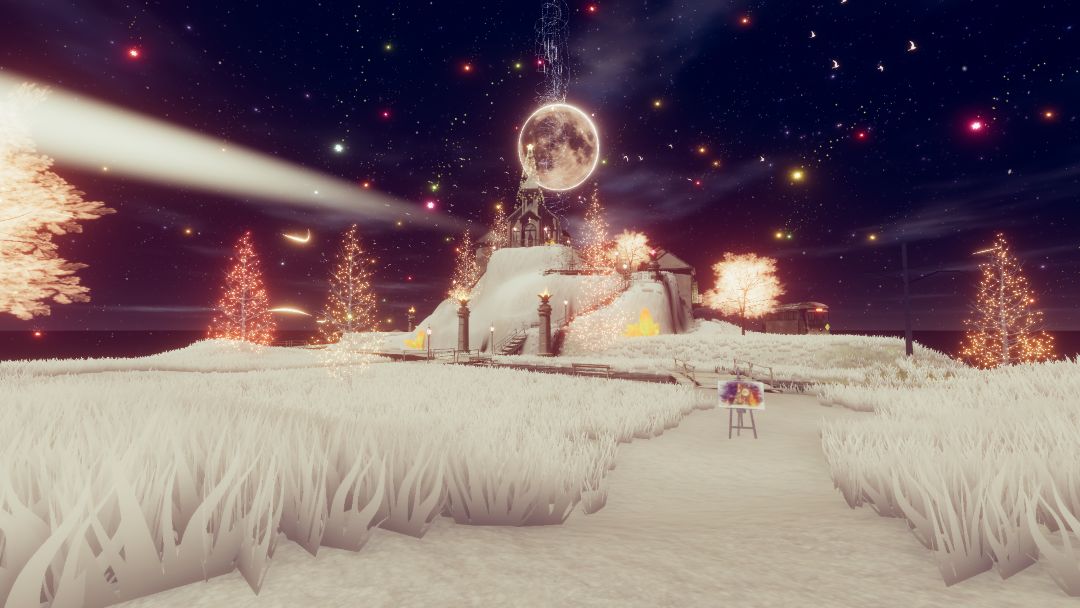 VRChatワールド紹介 Charlotte's Snowbell Island ～ 星と金平糖のセレナーデ 1