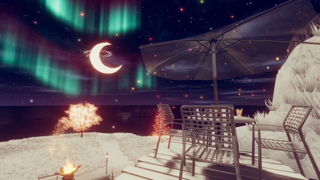 VRChatワールド紹介 Charlotte's Snowbell Island ～ 星と金平糖のセレナーデ 3