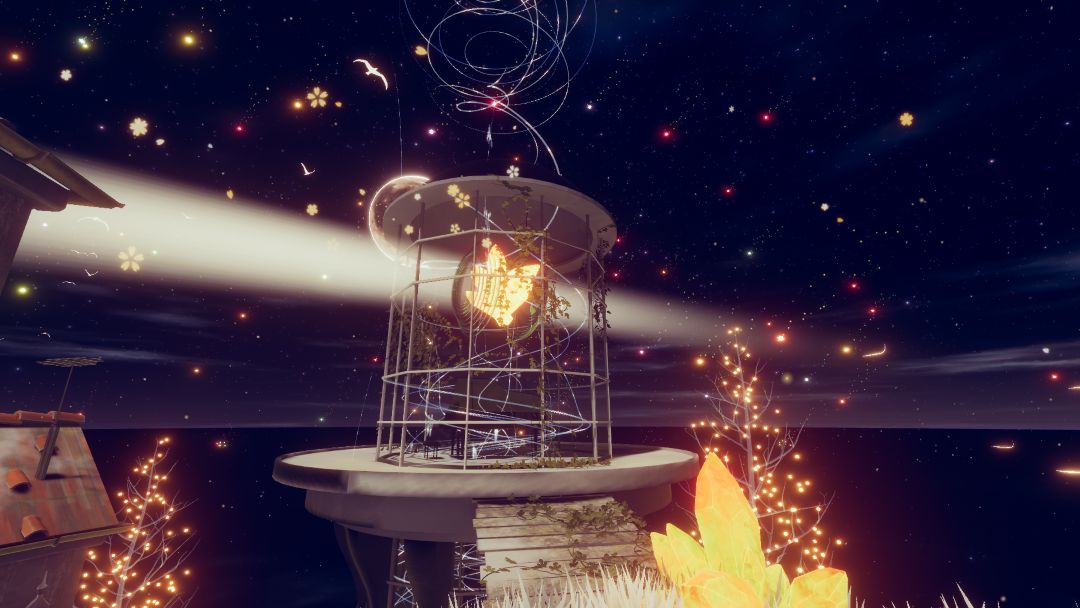 VRChatワールド紹介 Charlotte's Snowbell Island ～ 星と金平糖のセレナーデ 4