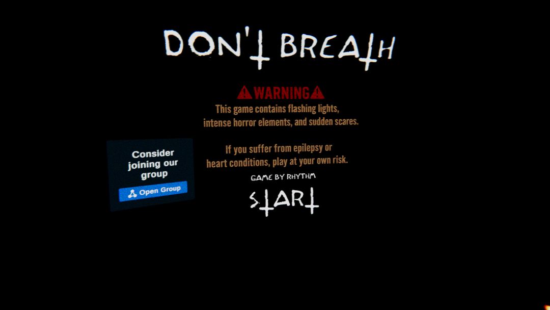 VRChatワールド紹介 Dont Breath 1