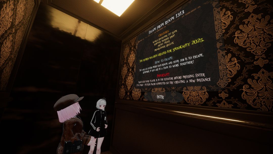 VRChatワールド紹介 Escape From Room 1313 1