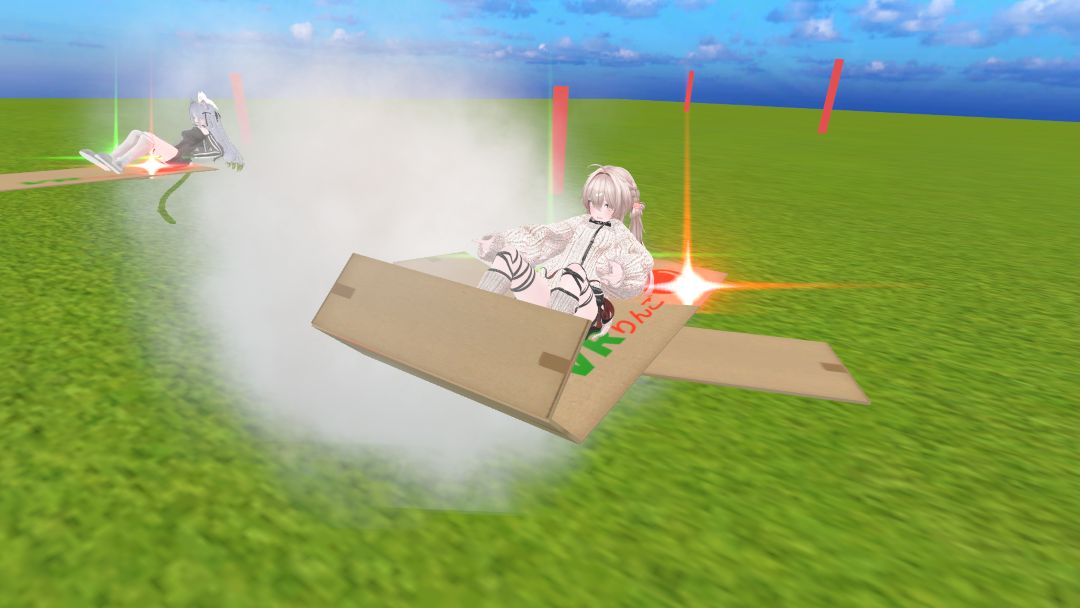 VRChatワールド紹介 JUST芝すべり（JUST Grass Sledding） 2