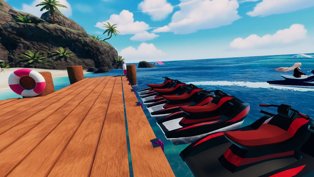 VRChatワールド紹介 Jetski Islet 3