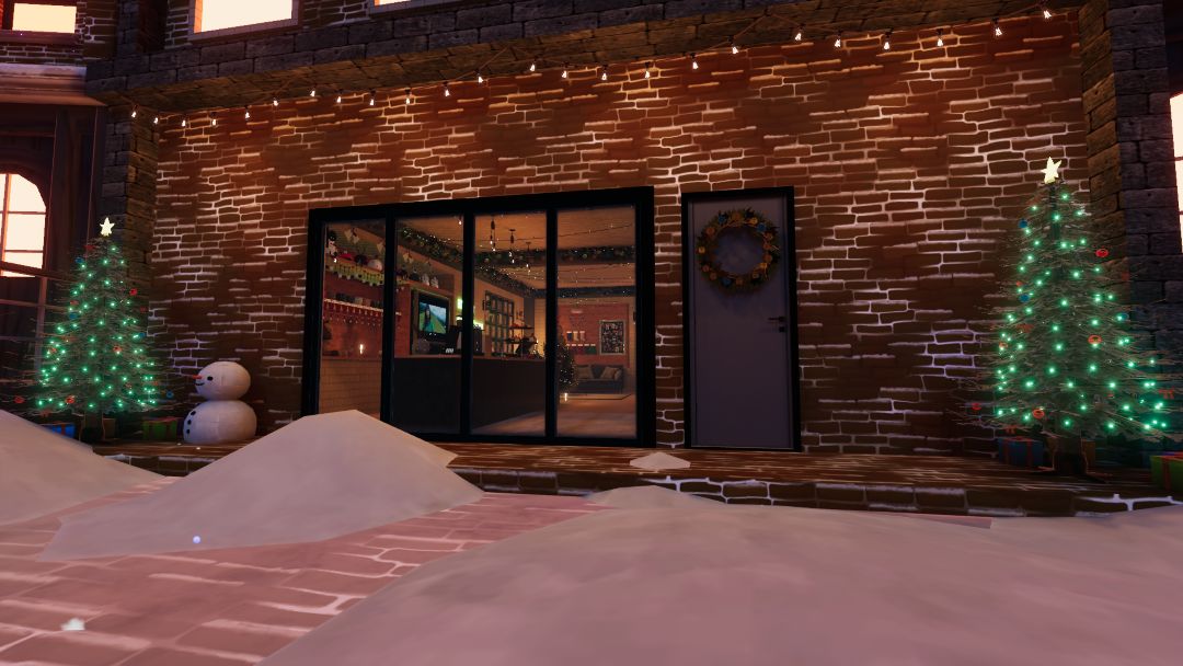 VRChatワールド紹介 Snow Plaza Cafe 3