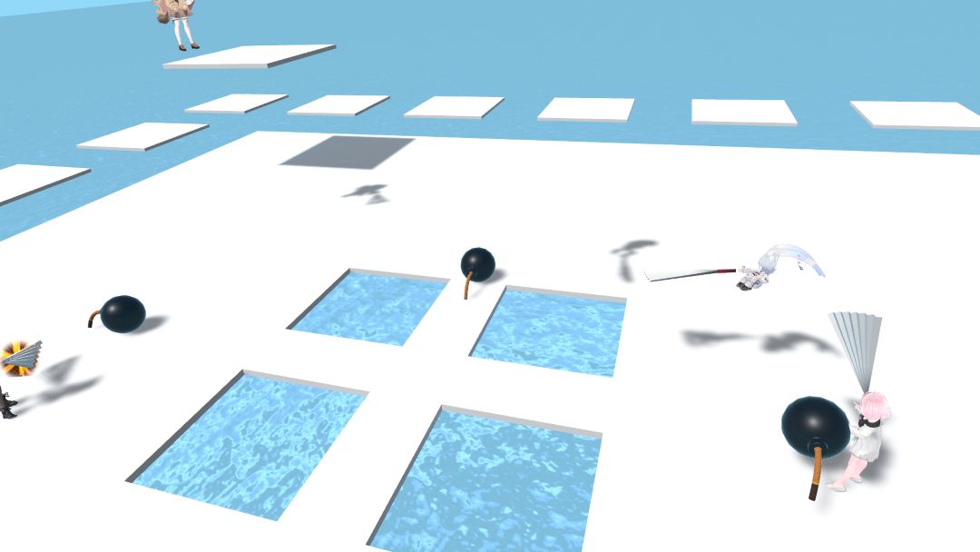 VRChatワールド紹介 ハリセンスマッシュ！ 3